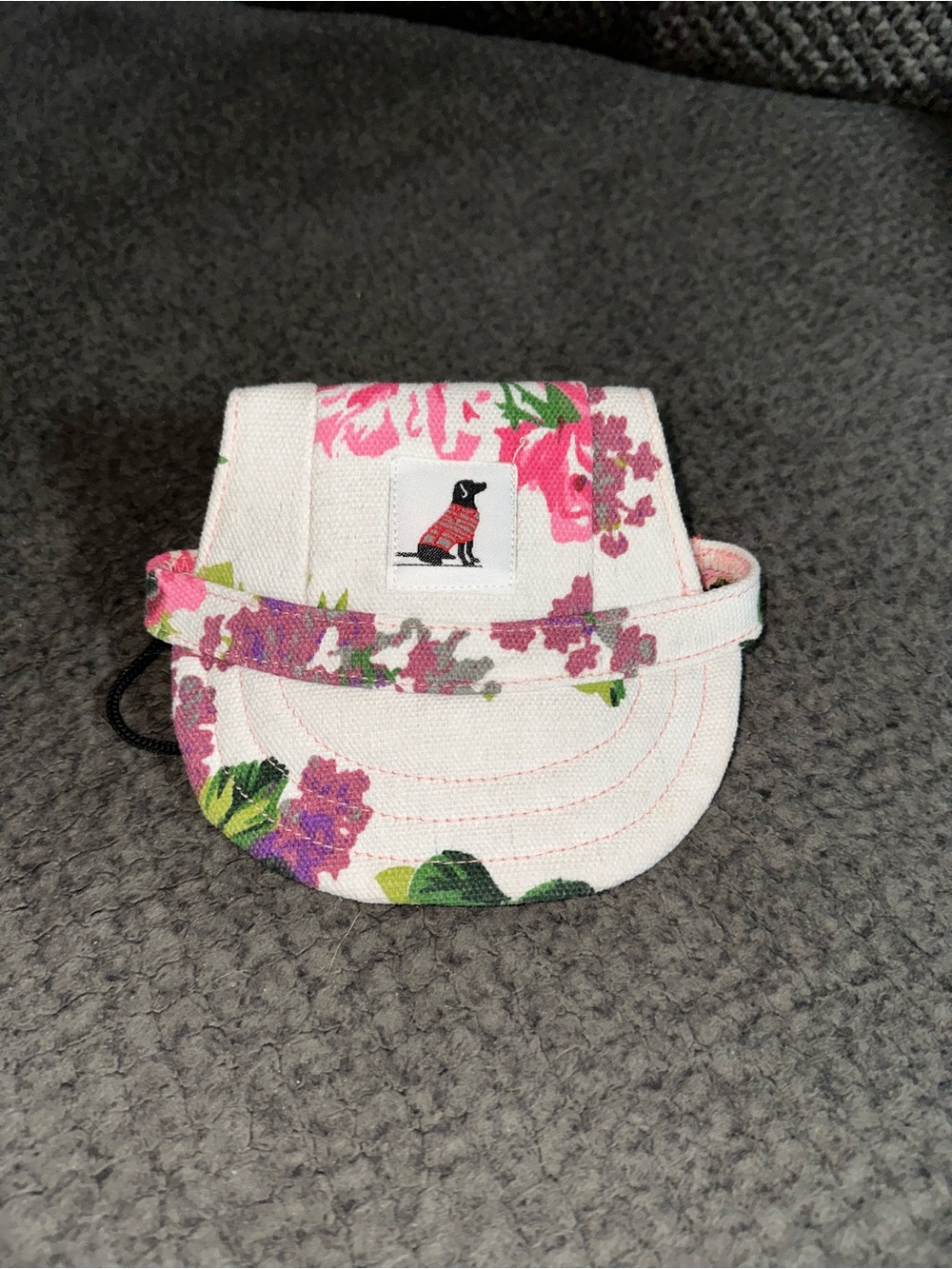 pet dog baseball cap canvas hat outdoor sunshade summer canvas hat small dog